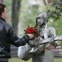 Bytom - odsłonięcie pomnika Karin Stanek